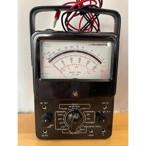 Micronta Model 100K Analog Multimeter